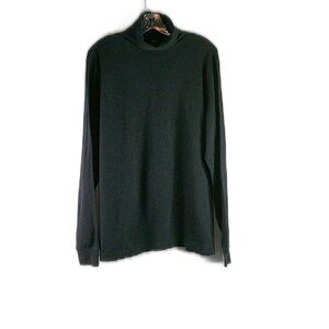Land's End - Long Sleeve Dark Grey Turtle Neck - Size Medium